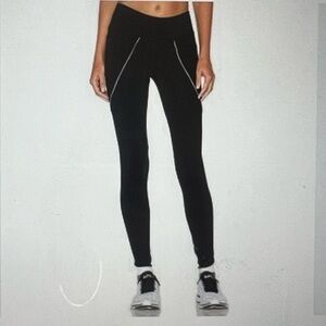 Vimmia‎ high waist legging grey/Black pink trim x-small